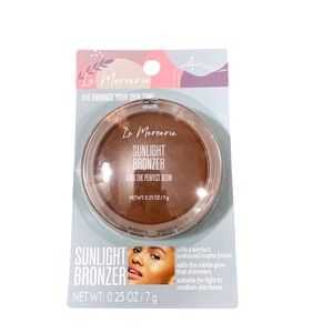 Le Mercerie Sunlight Bronzer 116 Enhance Your Skin Tone Matte Shimmer 0.25oz NEW